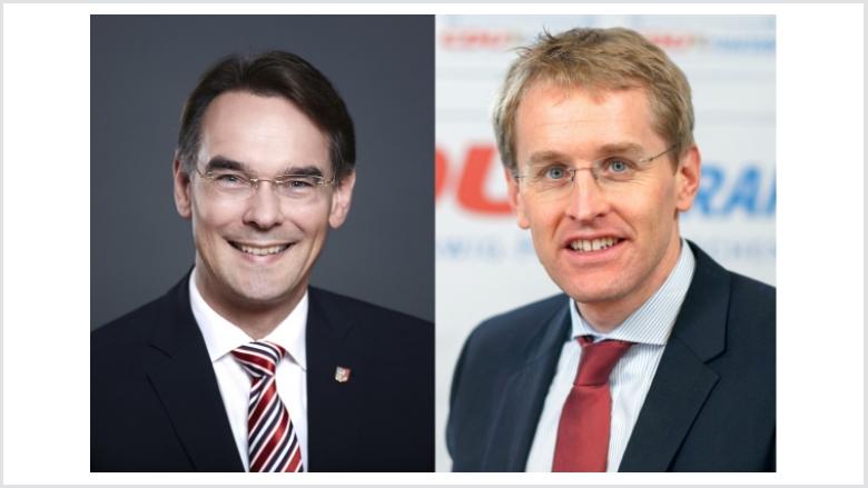 Ingbert Liebing und Daniel Günther Ingbert Liebing und Daniel Günther